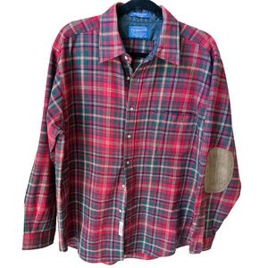 Pendleton Fireside Wool Flannel - Sz L - Macdougal Tartan